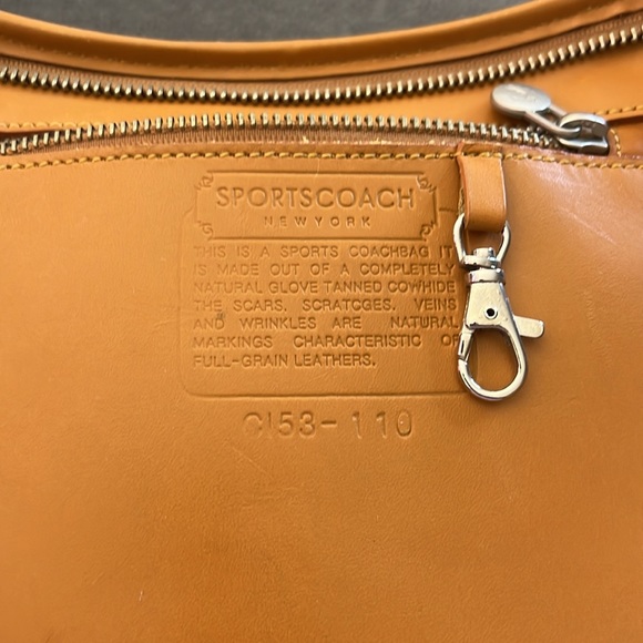 Coach Tan Leather Crossbody Bag - Picture 12 of 12